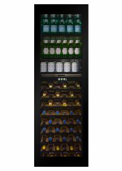 WBV99B-TO 179 cm inbouw Wijn/Beverage koeler PUSH TO OPEN